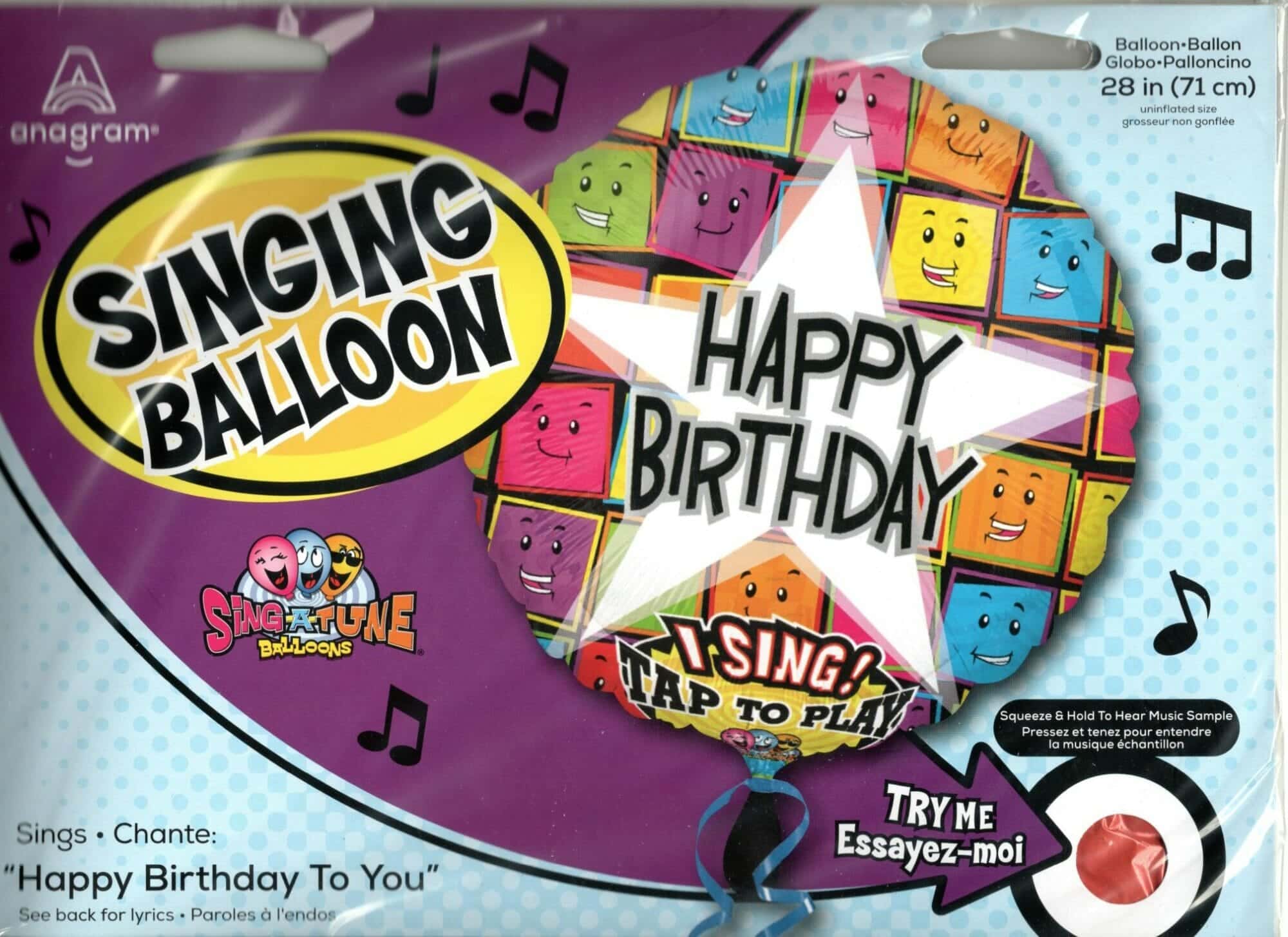 Folienballon HB 71 cm Musik Fr. 38.00